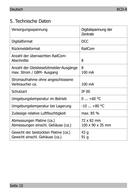 Anleitung - Tams