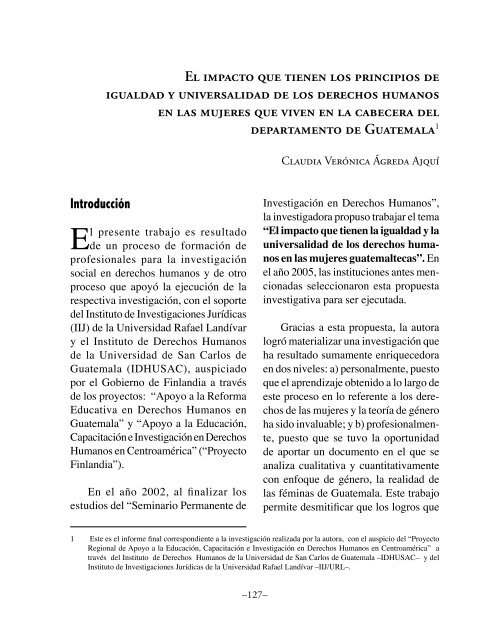 Informe completo - AsociaciÃ³n de InvestigaciÃ³n y Estudios Sociales