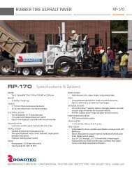 RP-170 - Roadtec, Inc.