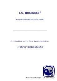 TrennungsgesprÃ¤ch - I.O. Business