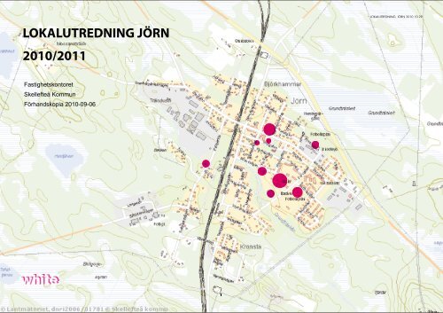 Lokalutredningen för kommunens lokaler i Jörn - Skellefteå kommun