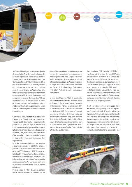 journal des transports nÂ° 79 - ORT PACA