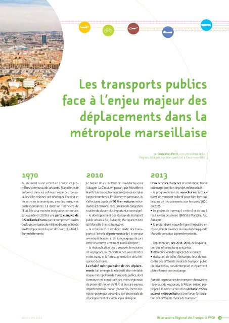 journal des transports nÂ° 79 - ORT PACA