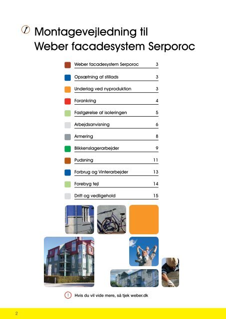 Montagevejledning - Weber