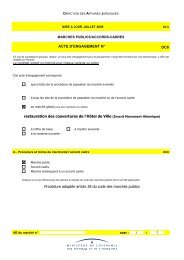 ACTE D 'ENGAGEMENT dc8 - Noyers-sur-Serein