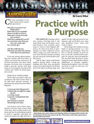 By Larry Wise Practice With A Purpose - Archery History
