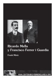 Ricardo Mella y Francisco Ferrer i Guardia - Centenario Ferrer i ...