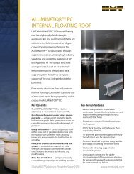 ALUMINATORTM RC INTERNAL FLOATING ROOF - HMT