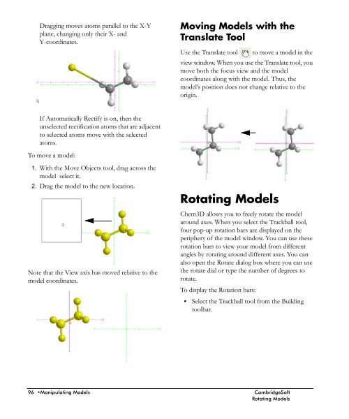 Chem3D Users Manual - CambridgeSoft