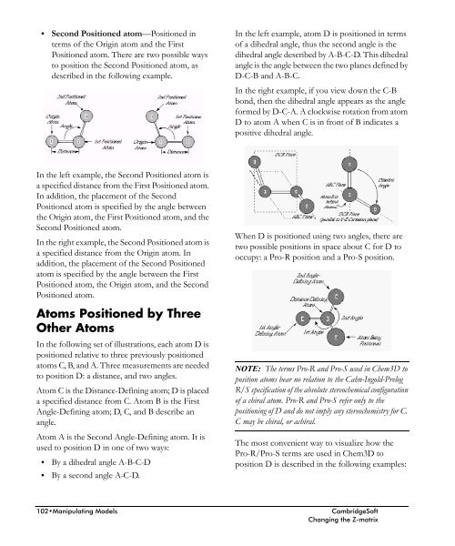 Chem3D Users Manual - CambridgeSoft