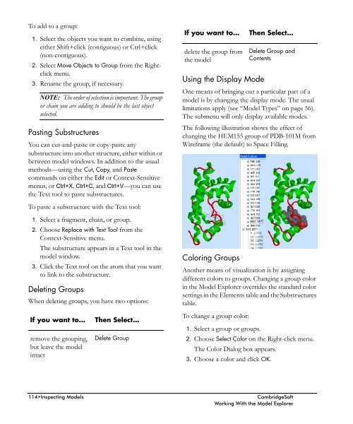 Chem3D Users Manual - CambridgeSoft