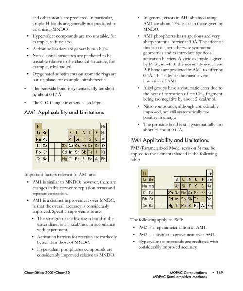 Chem3D Users Manual - CambridgeSoft
