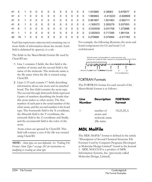 Chem3D Users Manual - CambridgeSoft