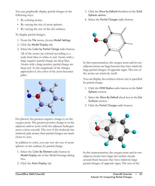 Chem3D Users Manual - CambridgeSoft