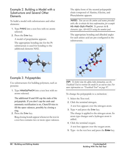 Chem3D Users Manual - CambridgeSoft