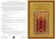 Brochure HALI FAIR - Antique Ottoman Rugs in Transylvania