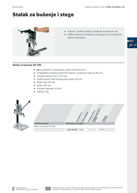 BOSCH Program svrdla za metal