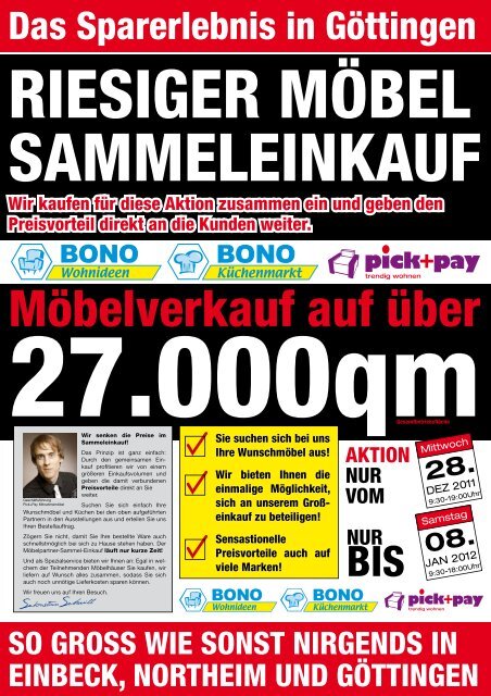 99. [trendig wohnen] pick+pay Möbel in Göttingen