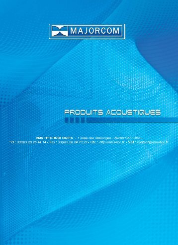 02-majorcom-acoustiq.. - AMS Technologies