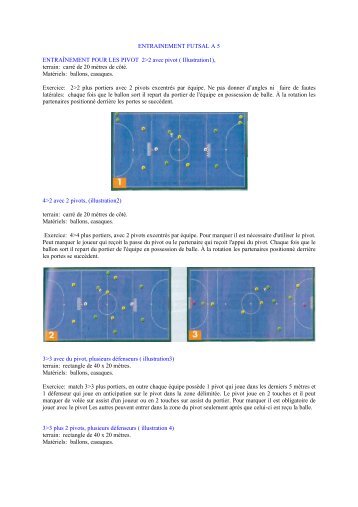 tactique en futsal