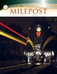 April 2010 Milepost.indd - Railroad Museum of Pennsylvania