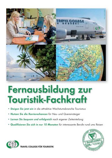 Fernausbildung zur Touristik-Fachkraft