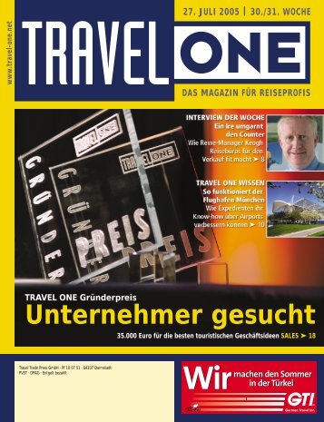 PRODUKT - Travel-One