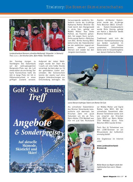 im Sport - Trenz AG