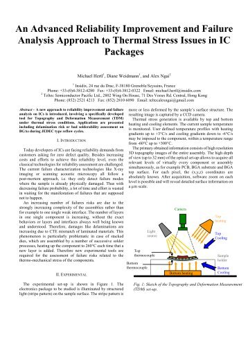 TDM - IPFA 2009 Proceedings - INSIDIX, Non-Destructive Testing