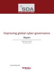 Improving global cyber governance - Atlantic Organization for Security