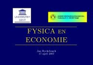 FYSICA en ECONOMIE
