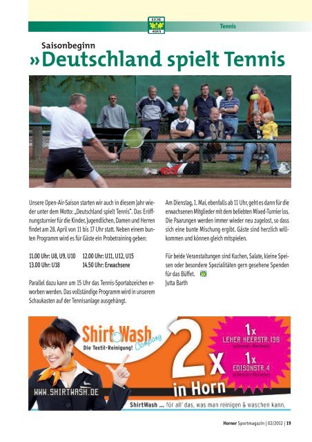 Horner Sportmagazin - Trenz AG
