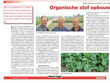 Organische stof opbouwen en plag - Innoseeds