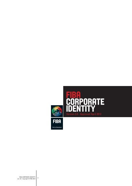 FIBA CORPORATE IDENTITY - FIBA Identity