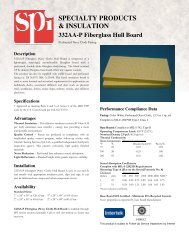 332AA-P Fiberglass Hull Board - SPI - Specialty Products ...