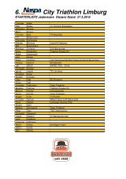 6. City Triathlon Limburg - Triathlon-Equipe-Elz