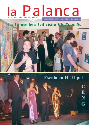 Escala en Hi-Fi pel C E N G La Consellera Gil visita Els ... - La Palanca