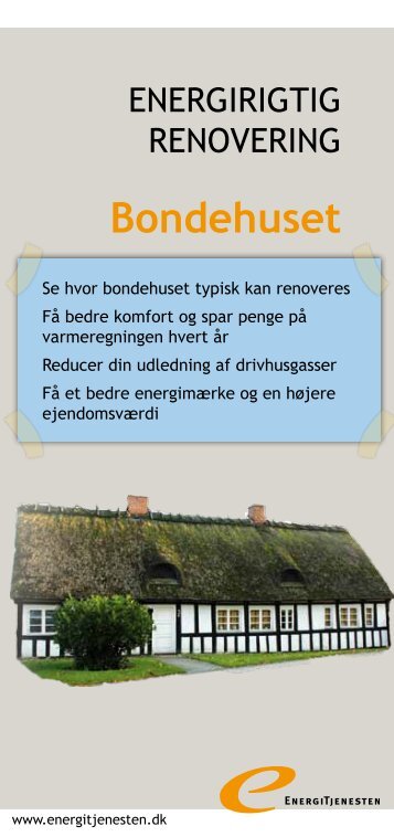 Bondehuset - Energitjenesten