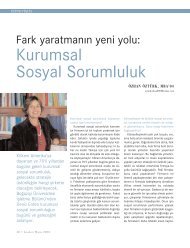 Kurumsal Sosyal Sorumluluk - Department of Management