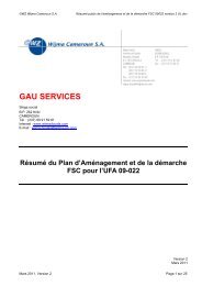 GAU SERVICES - WIJMA Cameroun