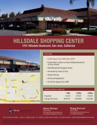 HILLSDALE SHOPPING CENTER - Prime Commercial, Inc