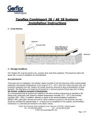 Taraflex Combisport 28 / AE 28 Systems Installation ... - Gerflor