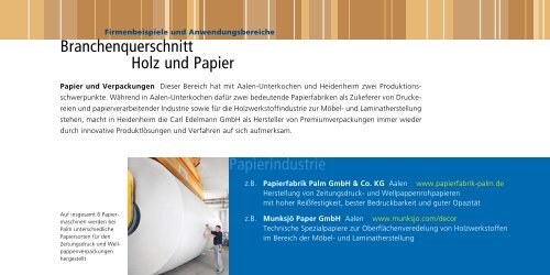 Holz und Papier - WiRO