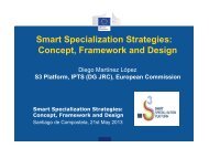 Smart Specialization Strategies: Concept, Framework and Design