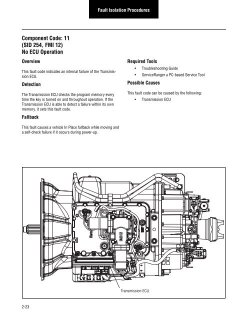 Eaton Ultrashift Troubleshooting Guide