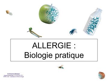 ALLERGIE : Biologie pratique
