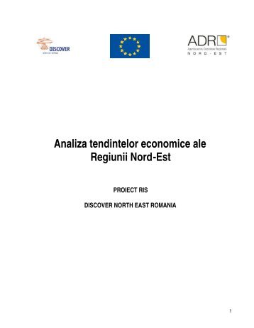 Analiza tendintelor economice ale Regiunii Nord-Est