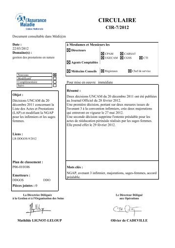 circulaire cir-7/2012 - SLBC