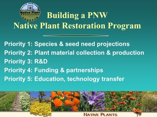 Presentation (PDF) - National Native Seed Conference