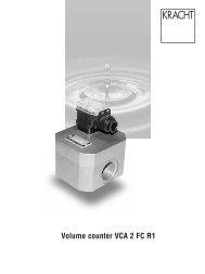 Volume counter VCA 2 FC R1 - Process Pump Sales Inc